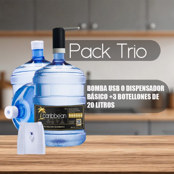 Pack trio